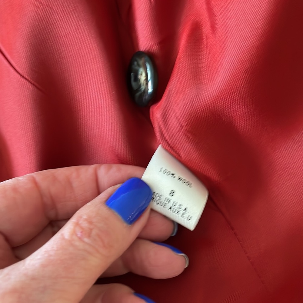 VINTAGE 90’s TAHARI wool suit. Size 8. - Picture 8 of 8